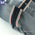 Stretch Denim Material Fabric OE cotton polyester raw stretch selvedge denim fabric Manufactory